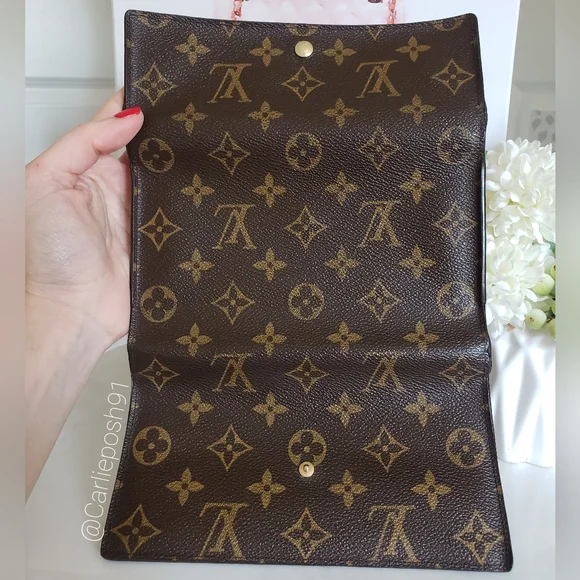 *SOLD* Authentic Pre-owned Vintage Louis Vuitton Tri-fold Long Wallet - Picture 7 of 15